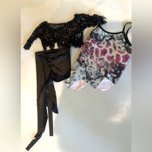 3 piece kids costume dance, rock star, thriller, Halloween Large Child